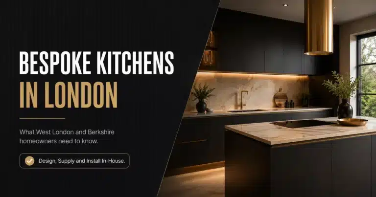 Bespoke kitchens in London designed and installed by Raj Kitchen and Bedroom Ltd, serving Slough and Berkshire