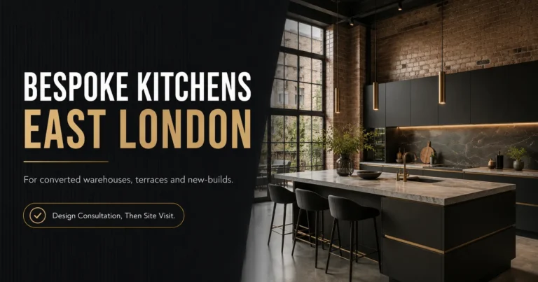 Bespoke kitchens in East London for homes and warehouse conversions by Raj Kitchen and Bedroom Ltd