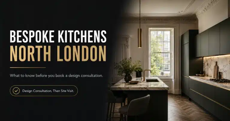 Bespoke kitchens for North London homes designed by Raj Kitchen and Bedroom Ltd
