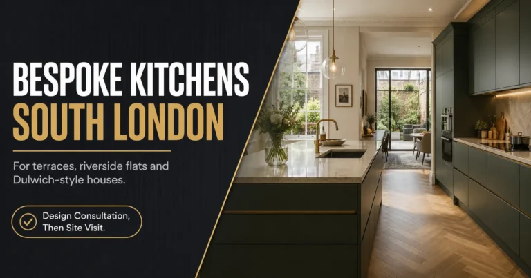 Bespoke Kitchens in South London for homes designed by Raj Kitchen and Bedroom Ltd