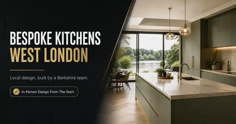 Bespoke kitchens in West London designed and installed by Raj Kitchen and Bedroom Ltd