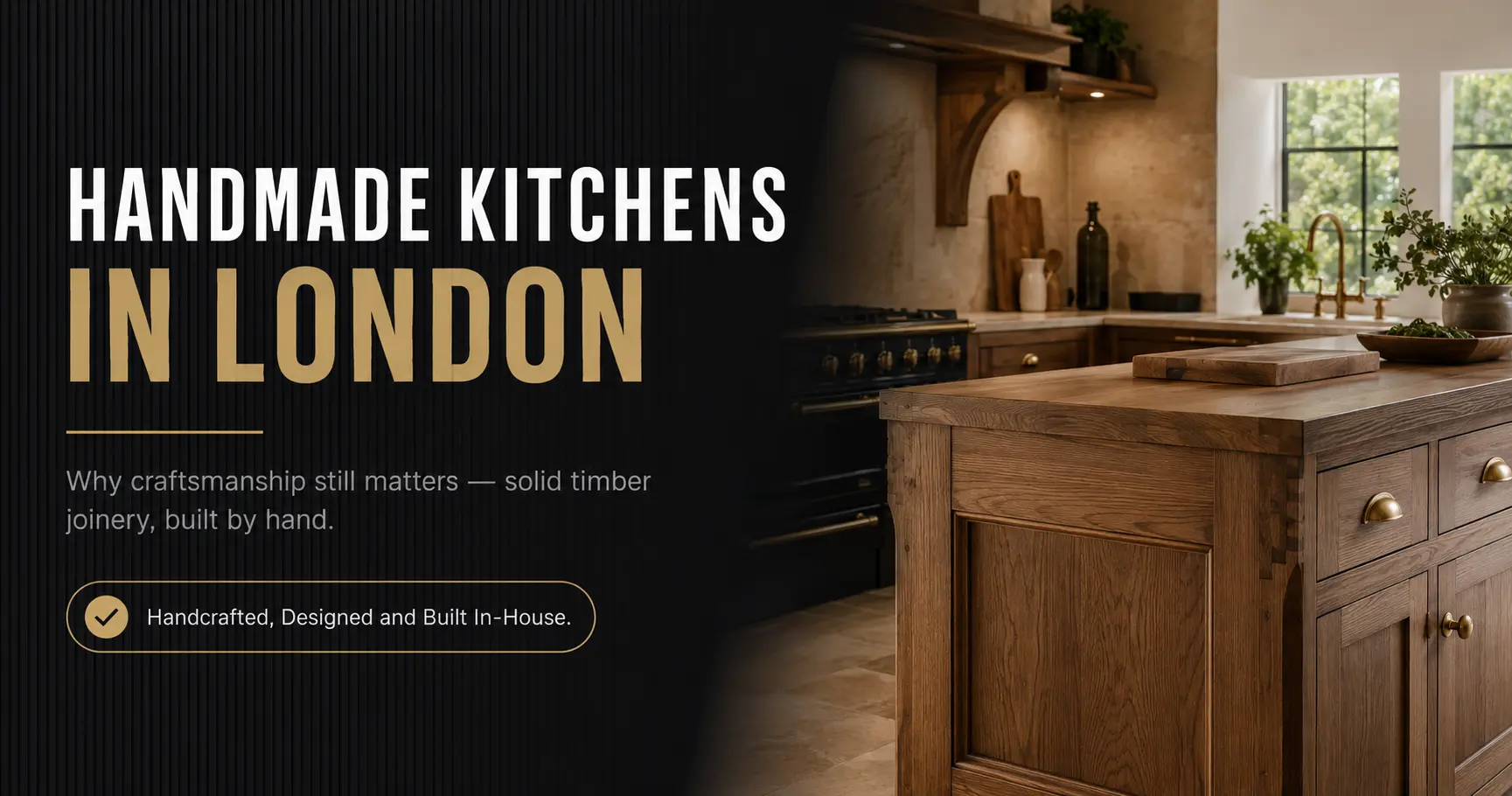 Handmade kitchens in London built by hand by Raj Kitchen and Bedroom Ltd, serving Slough and Berkshire