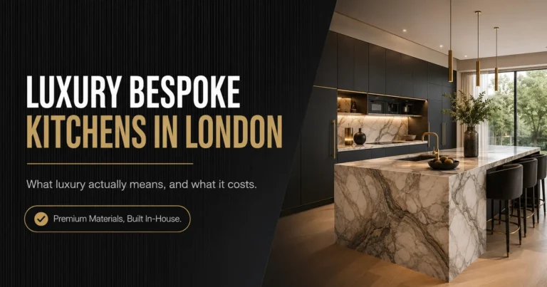Luxury bespoke kitchens in London designed and built by Raj Kitchen and Bedroom Ltd