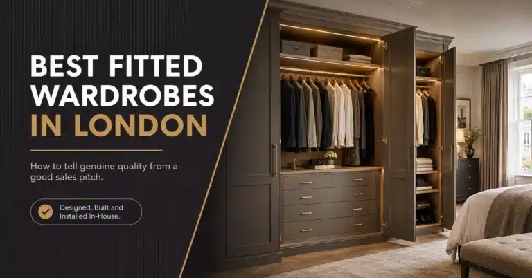 Best fitted wardrobes in London — quality construction by Raj Kitchen and Bedroom Ltd