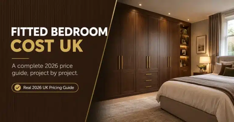 Fitted bedroom cost UK price guide by Raj Kitchen and Bedroom Ltd