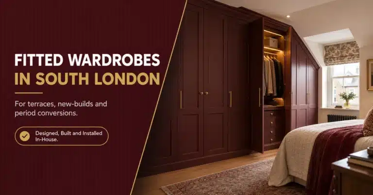 Fitted wardrobes in South London designed and installed by Raj Kitchen and Bedroom Ltd